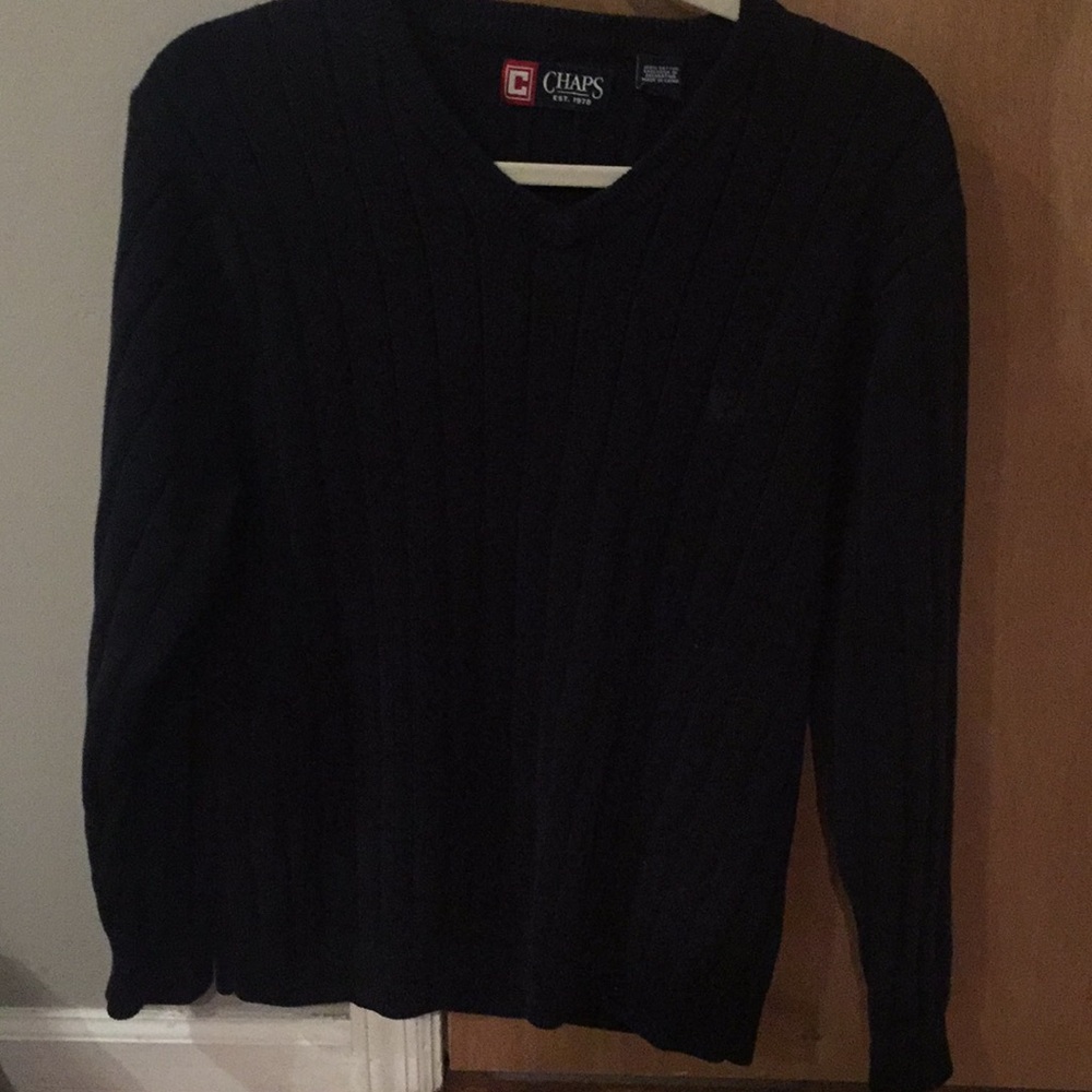 CHAPS Men’s Navy Blue Sweater